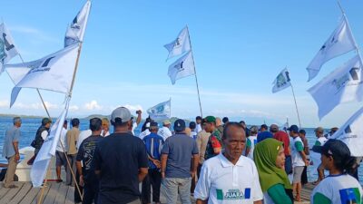 Materi Kampanye Berbobot, Warga Bajo Laluin Menyatakan Sikap Siap Menangkan JASRI-MUHLIS di Pilkada Halsel