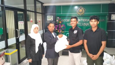 Densus 88 Satgaswil Malut Salurkan Bantuan Sosial kepada Mantan Napiter