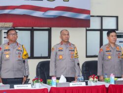 Polda Malut Ikut kegiatan Grand Entry Meeting BPK RI atas Laporan Keuangan Polri T.A 2024 secara Virtual