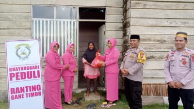 Terbar Kebaikan di Bulan Ramadhan, Polsek Gane Timur Berbagi Paket Sambako dan Takjil ke Masyarakat