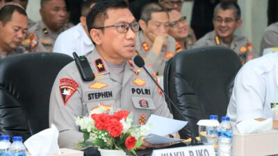 Wakapolda Malut Pimpin Pra Operasi Premanisme 2025 Dalam Pengamanan May Day