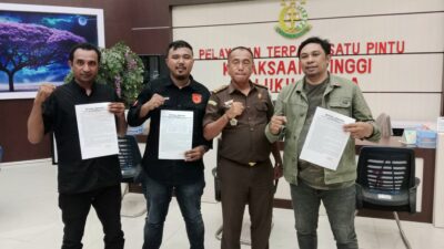 Kabag Umum Setda Haltim Resmi Dilaporkan ke Kejati Malut, Terkait Anggaran Media Tak Wajar Rp 7,7 Miliar