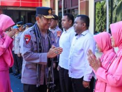 Kapolda Malut Kunker Polresta Tidore, Tekankan Etika dan Profesionalisme