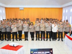 Kunker ke SPN, Kapolda Malut Ingatkan Anggota Jaga Etika