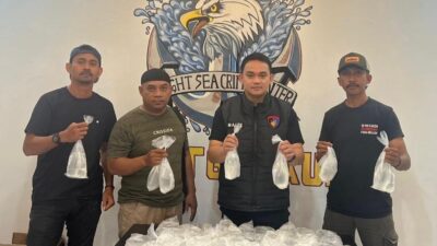 Polda Maluku Utara Gagalkan Penyelundupan Miras di Perairan Ternate