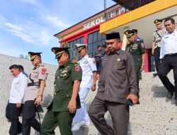 Wakili Danrem, Kasrem 152/Baabullah  Hadiri Penutupan Pendidikan Bintara Polri 2025