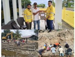 Berkat Dukungan NHM Peduli, Talud  Pengendali Banjir Desa Tahane Tuntas Dikerjakan