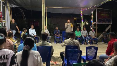 Sambut Tahun Baru 2026, Polsek Bacan Barat Gelar Doa Bersama Lintas Agama Desa Yaba