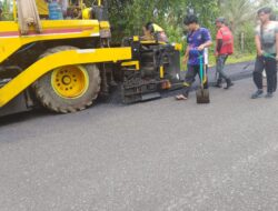 PPK 2.3 BPJN Maluku Utara Diduga Bangun Ruas Jalan Nasional Gunakan Material Ilegal