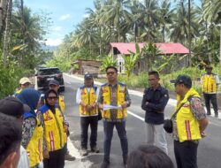 Hari kedua Berkantor, Kepala BPJN Malut Tancap Gas Tinjau Program IJD di Halmahera Utara