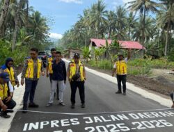 Gerak Cepat, Plt Kepala BPJN Malut Tinjau Ruas Jalan Nasional di Ternate dan Halmahera