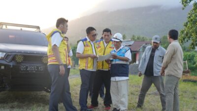 BPJN Malut Targetkan Pekerjaan Dinding Penahan Tanah di Ngade Rampung Agustus 2026