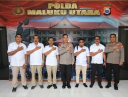 Kapolda Malut Terima Silaturahmi DPD Gerindra, Bahas Sinergi dan Penegakan Hukum